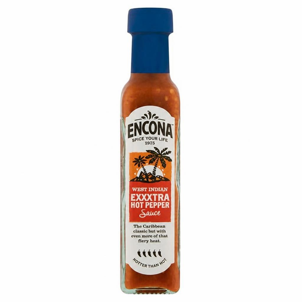 Encona West Indian Extra Hot Pepper Sauce 142ml