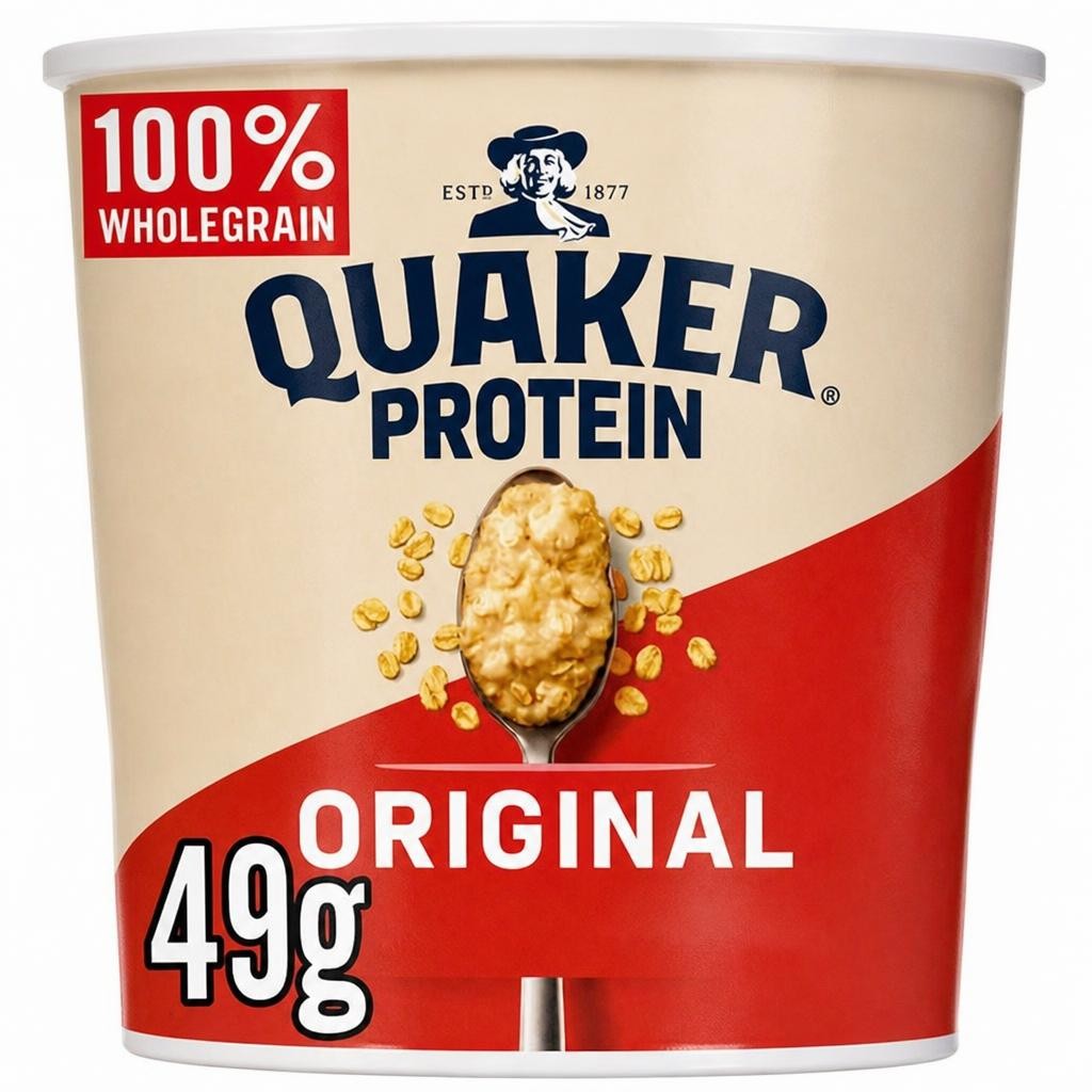 Quaker Oat So Simple Protein Original Porridge Pot 49g