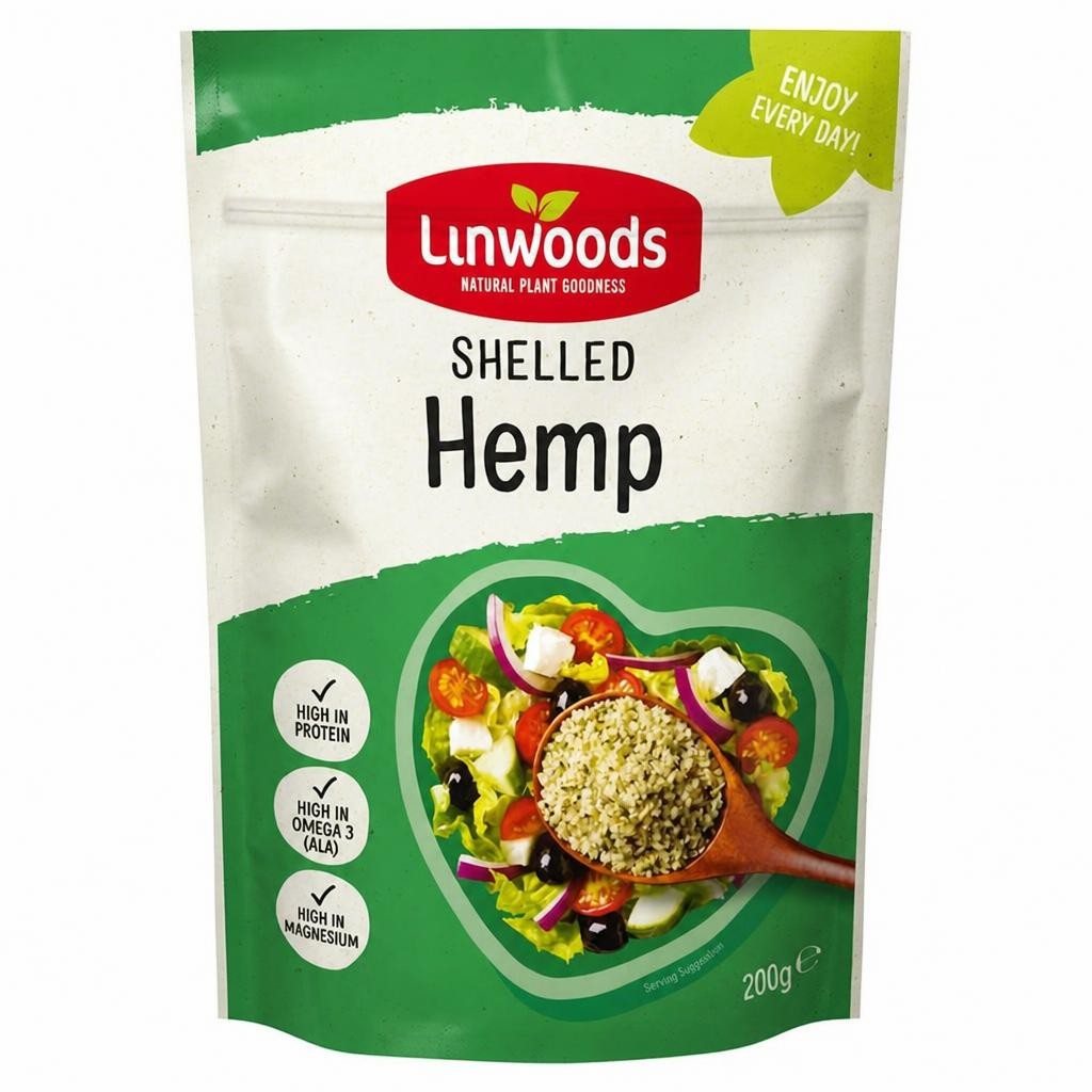 Linwoods 200g Shelled Hemp