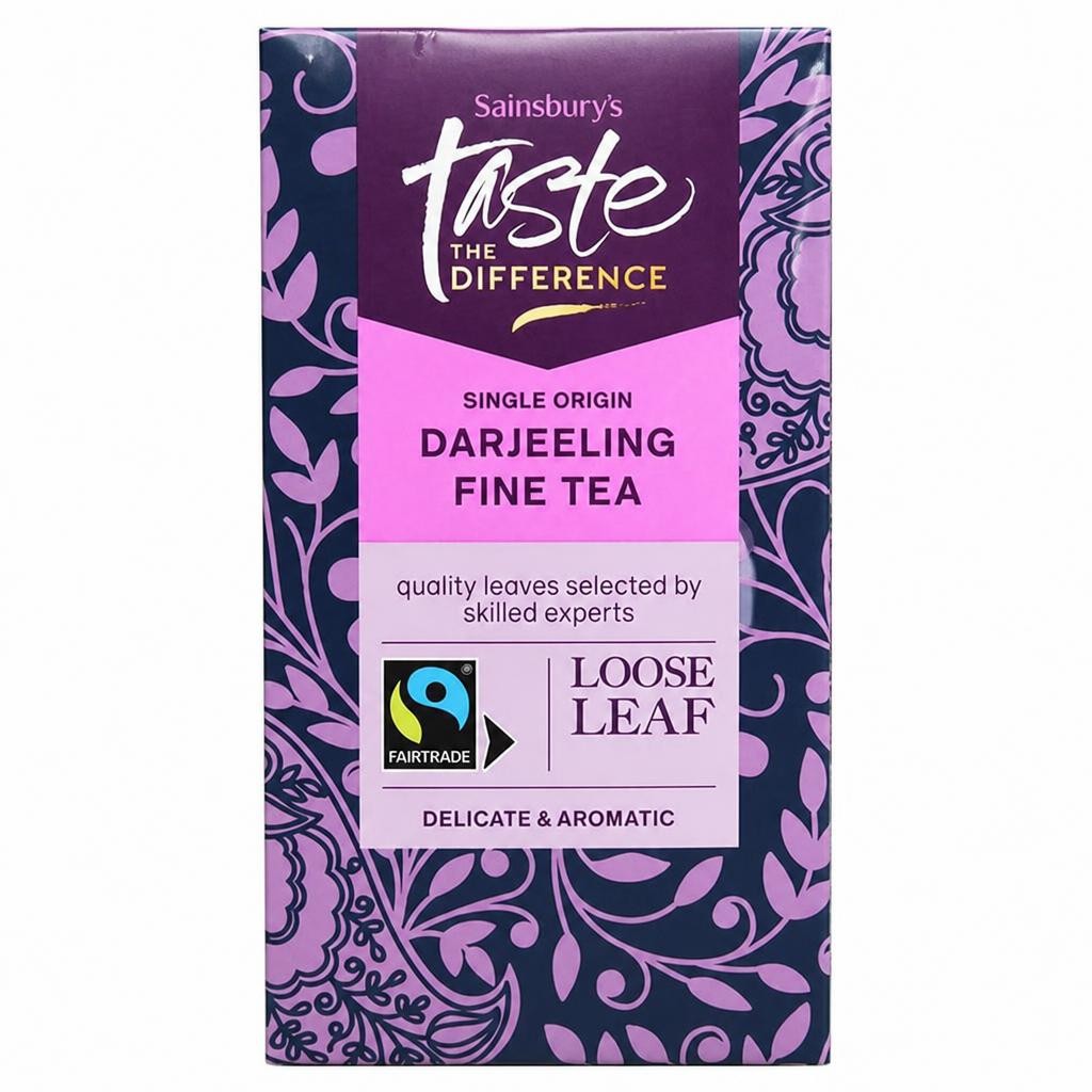 Sainsbury's Darjeeling Loose Tea, Taste the Difference 125g