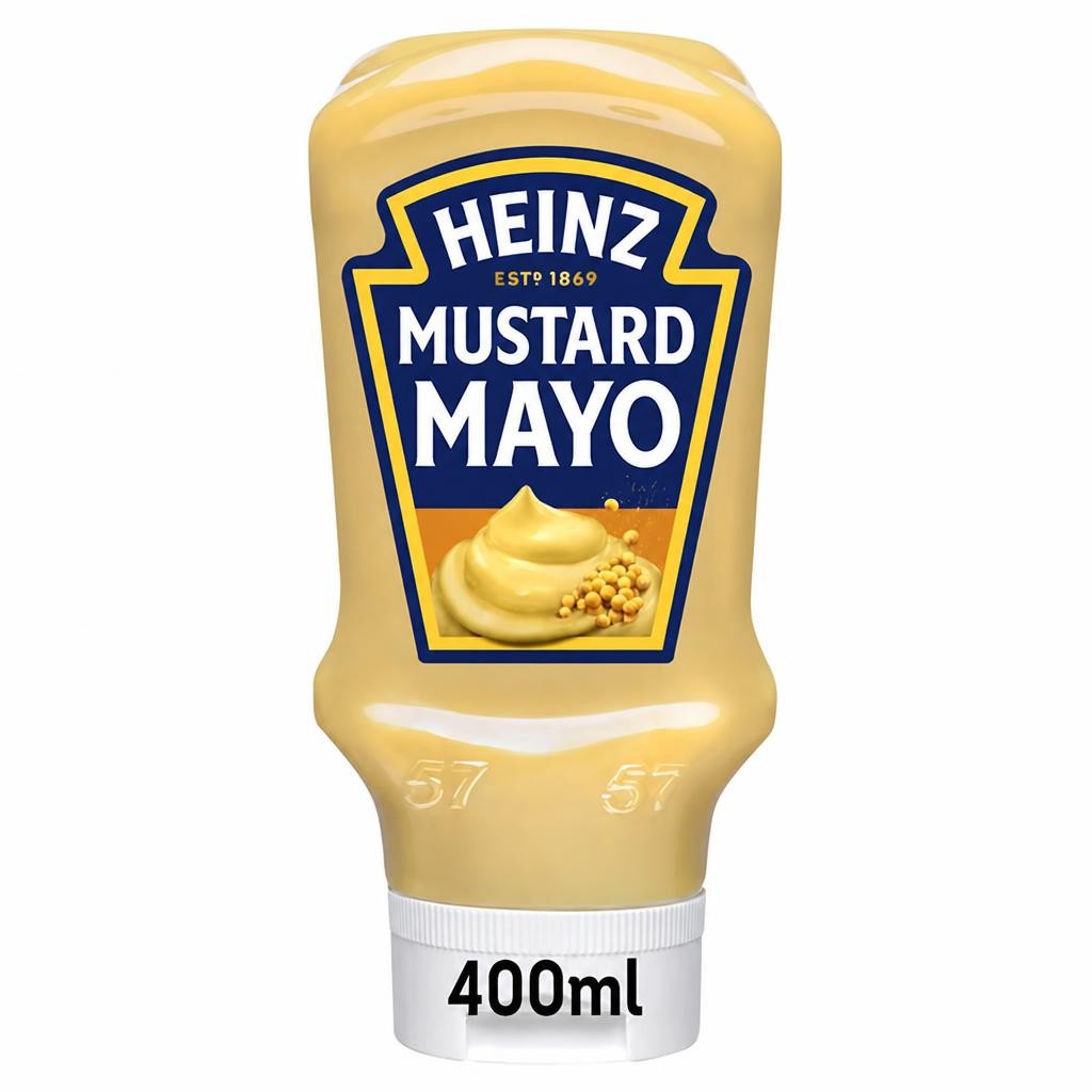 Heinz Mash Ups Mayomust Mayonnaise Mustard Sauce 400g