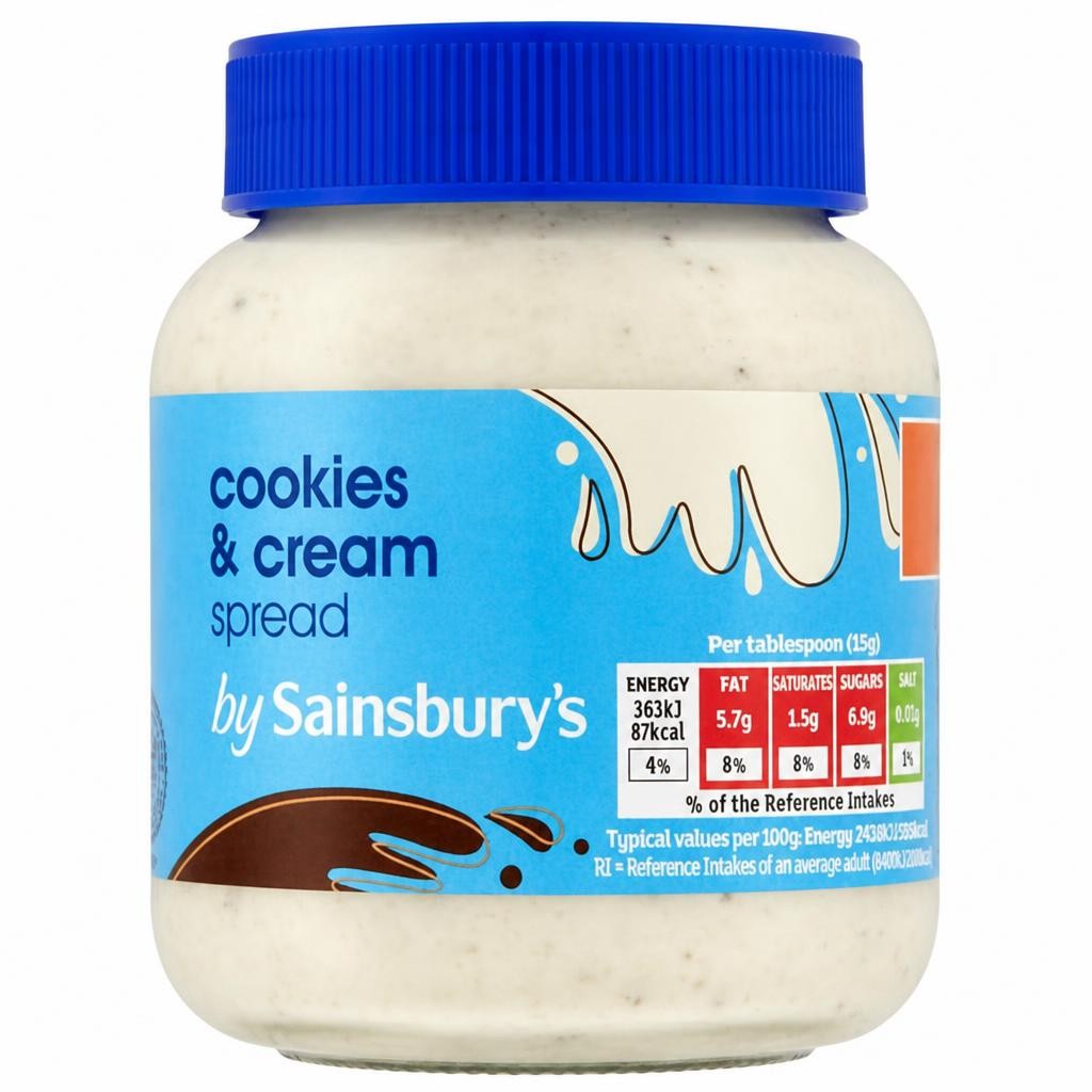 Sainsbury's Cookies & Cream Spread 350g