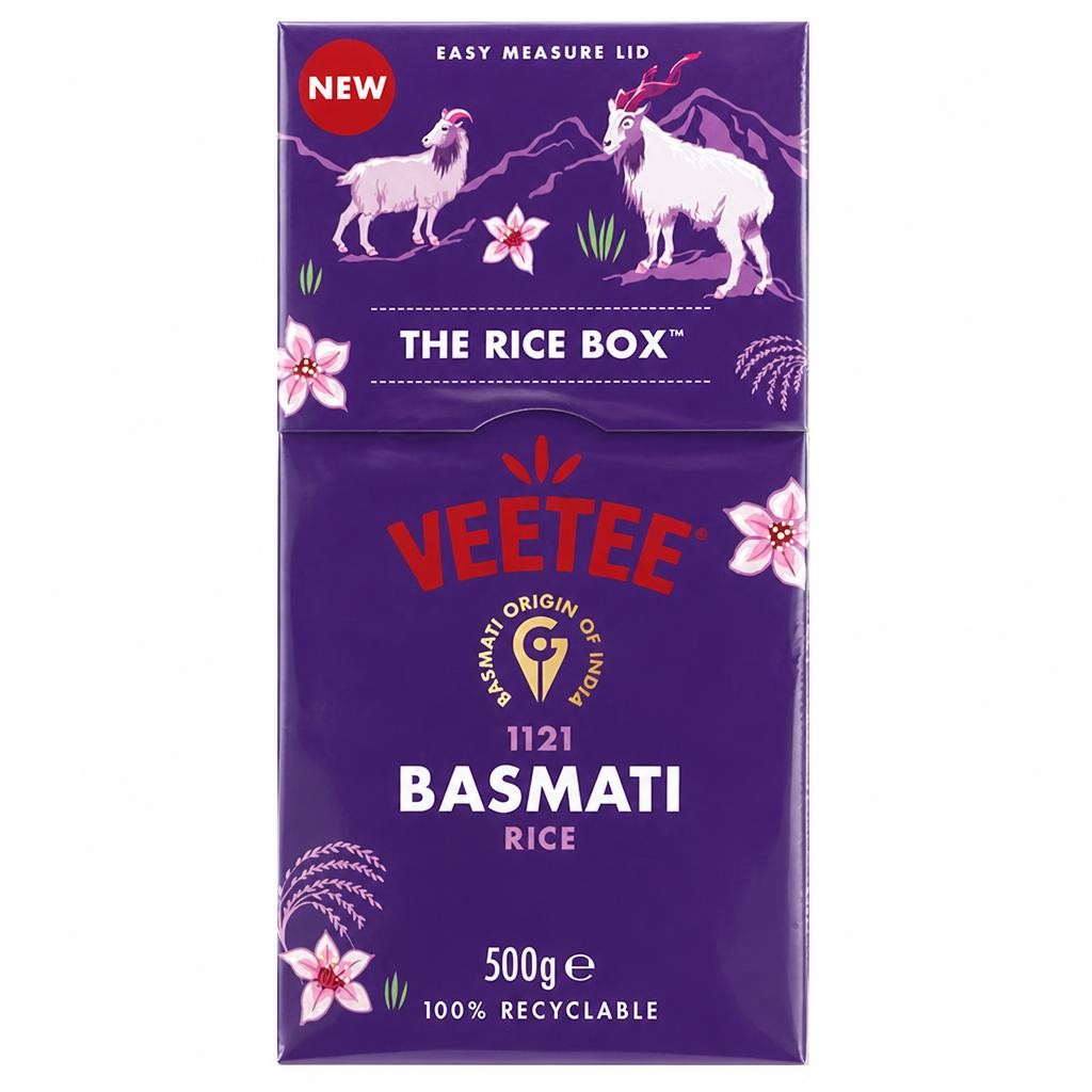 Veetee The Rice Box 1121 Basmati Rice 500g