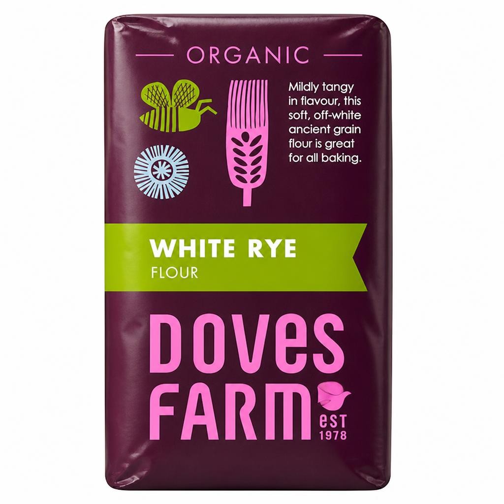 Doves Farm Organic White Rye Flour 1kg