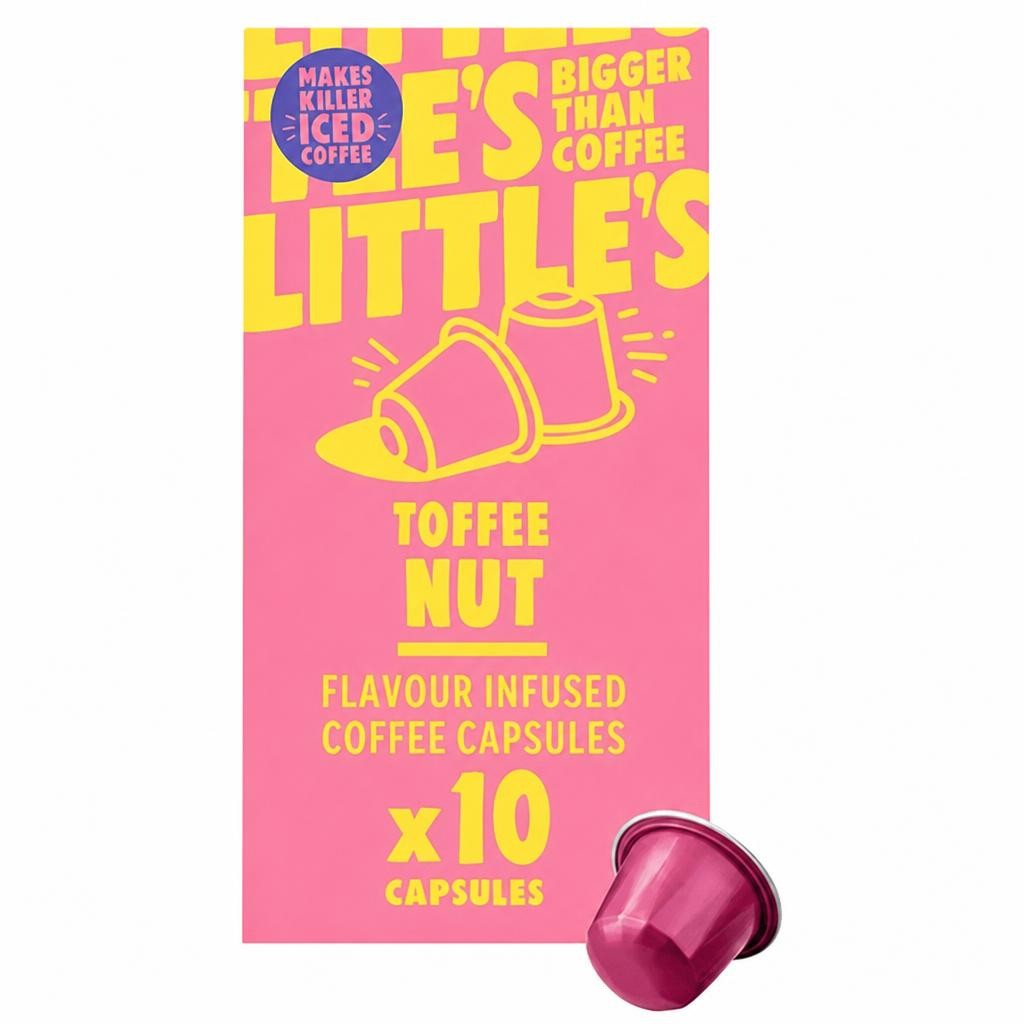 Little's Toffee Nut Flavour Infused Coffee Capsules x10 55g