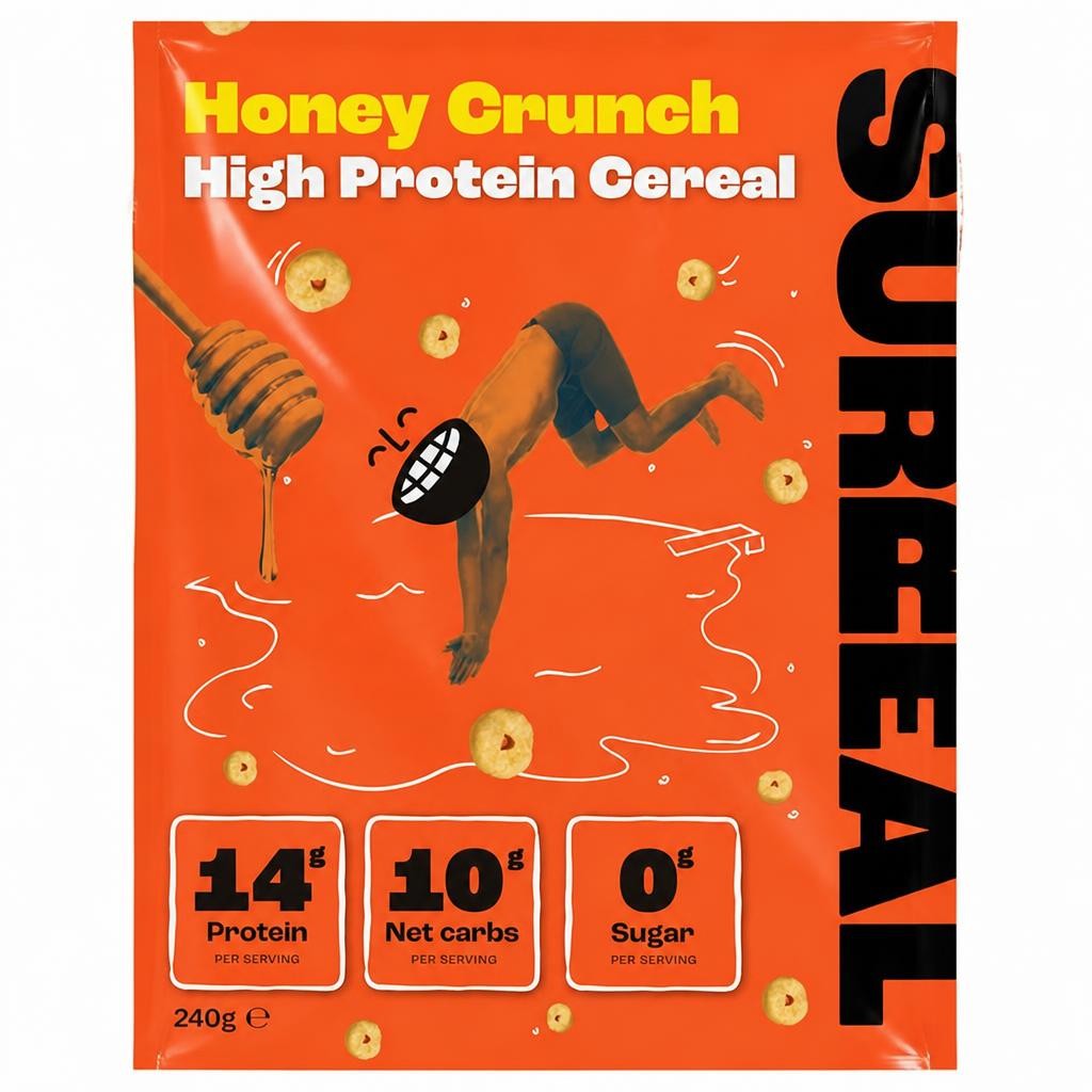 Surreal Honey Crunch High Protein Cereal 240g