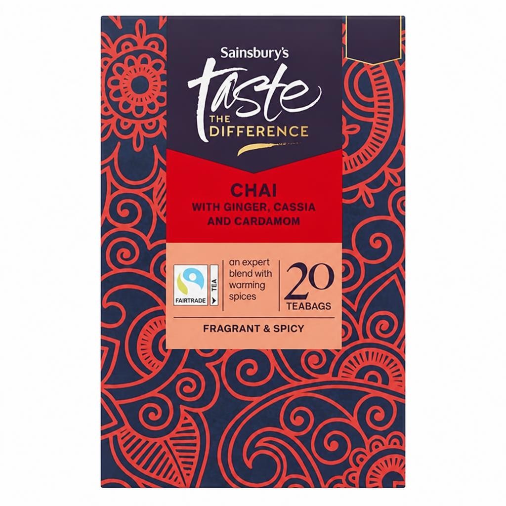Sainsbury's Chai Teabags, Taste the Difference x20 50g