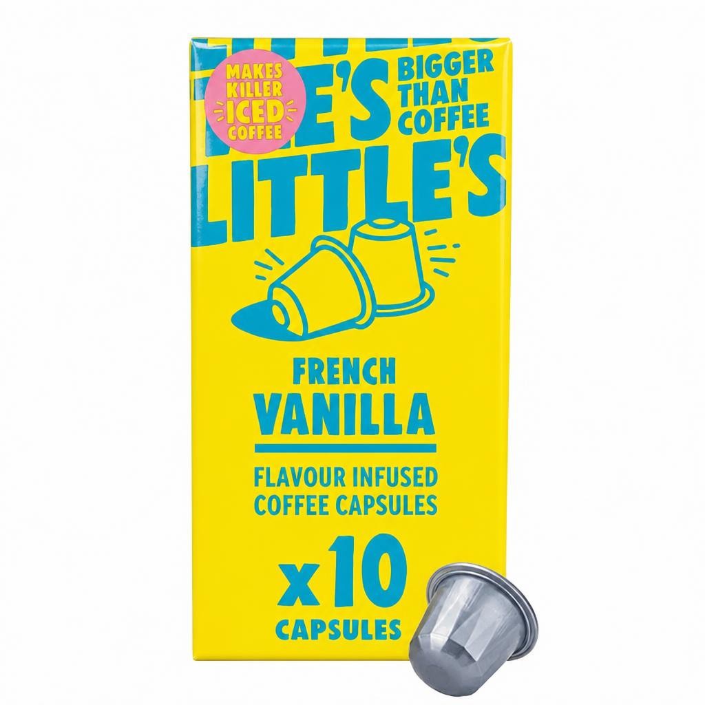 Little's French Vanilla Flavour Nespresso Infused Coffee Capsules x10 55g