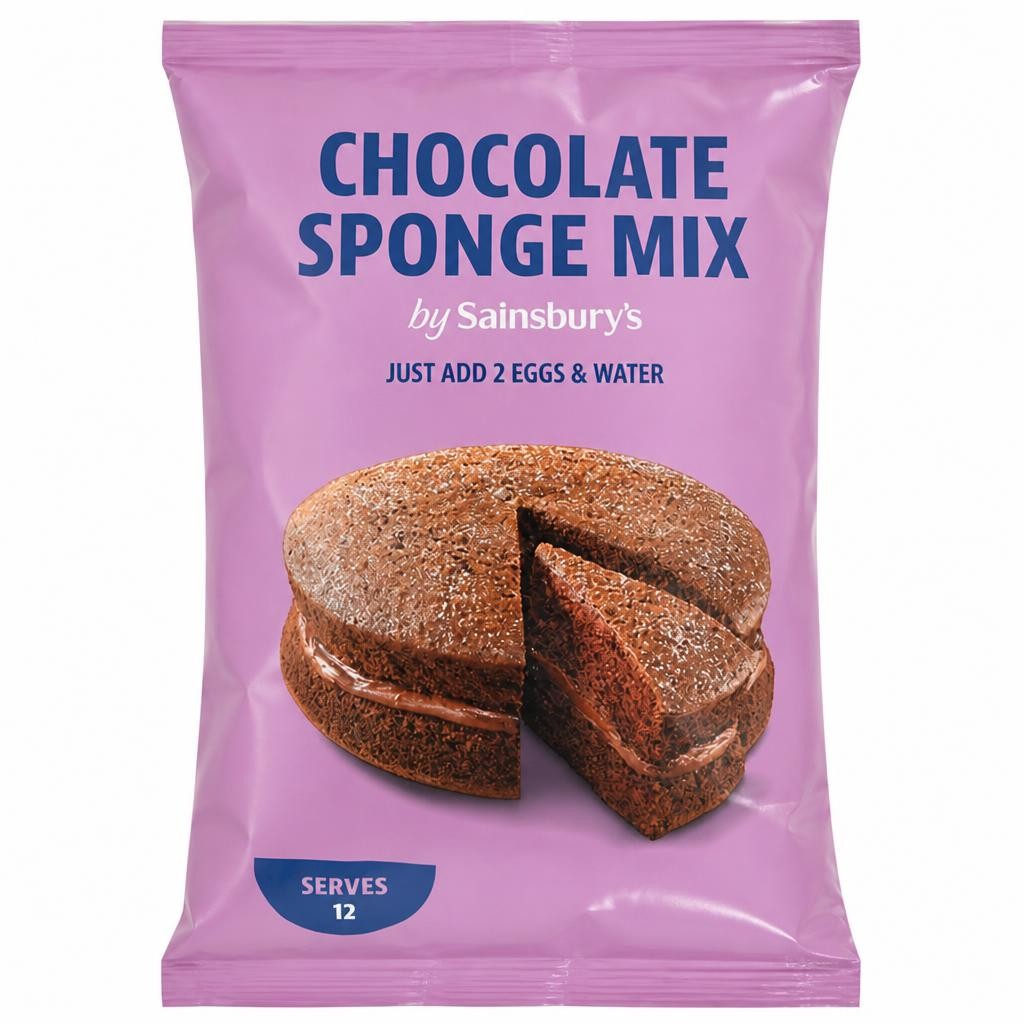 Sainsbury's Chocolate Sponge Mix 400g