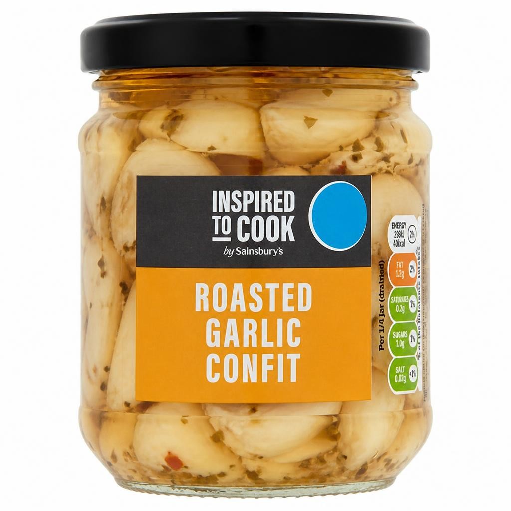Sainsbury's Roasted Garlic Confit, Inspired to Cook 180g (112g*)