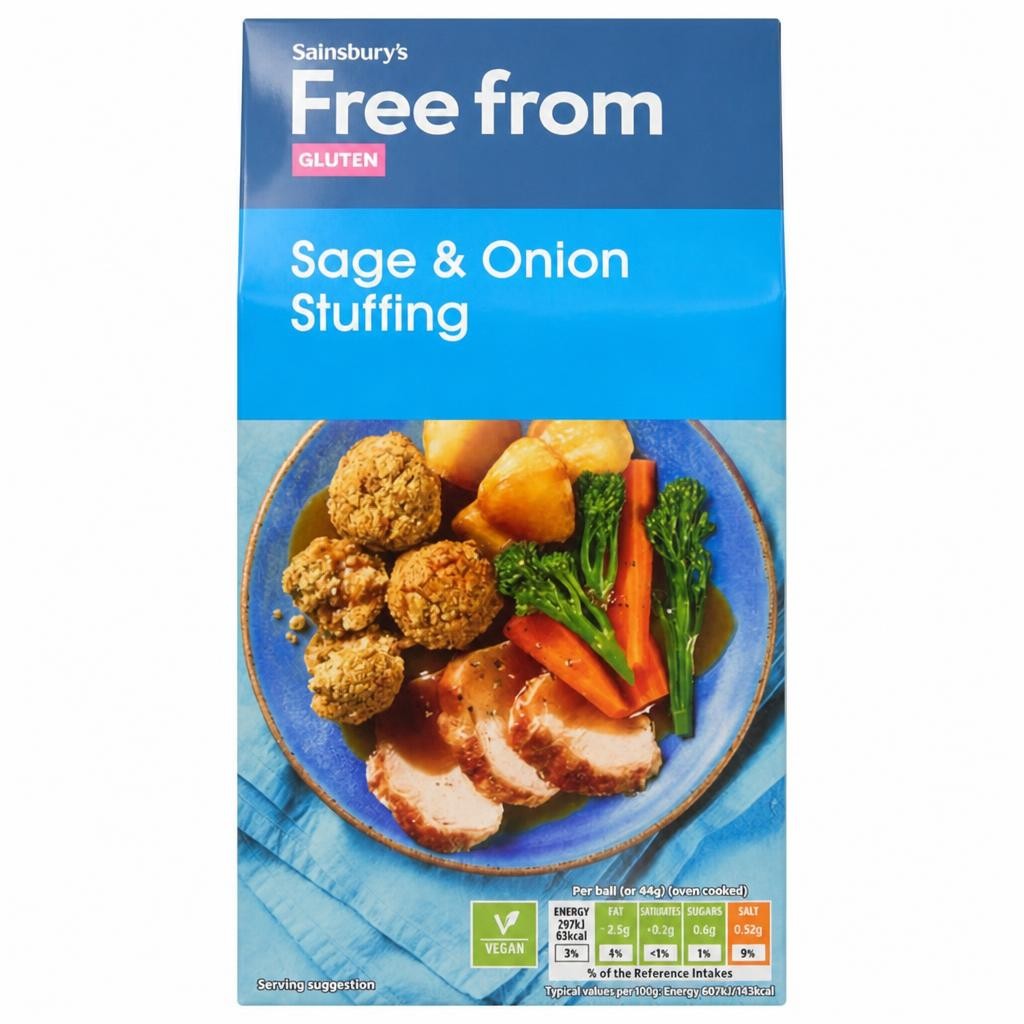 Sainsbury's Free From Sage & Onion Stuffing 170g