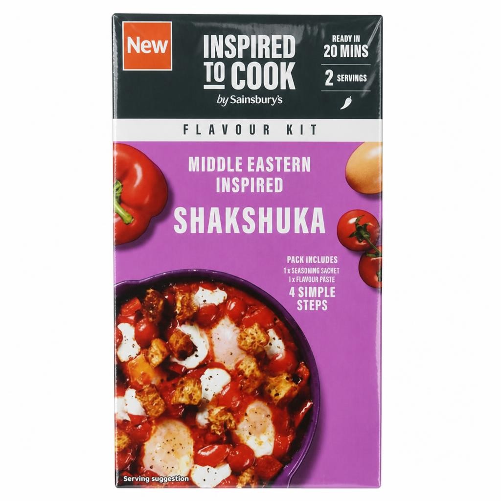 Sainsbury's Inspired to Cook Middle Eastern Inspired Shakshuka Flavour Kit 70g