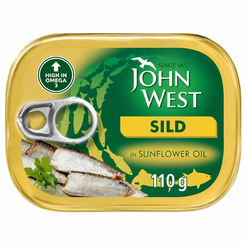 John West Sild in Sunflower Oil 110g (75g*)