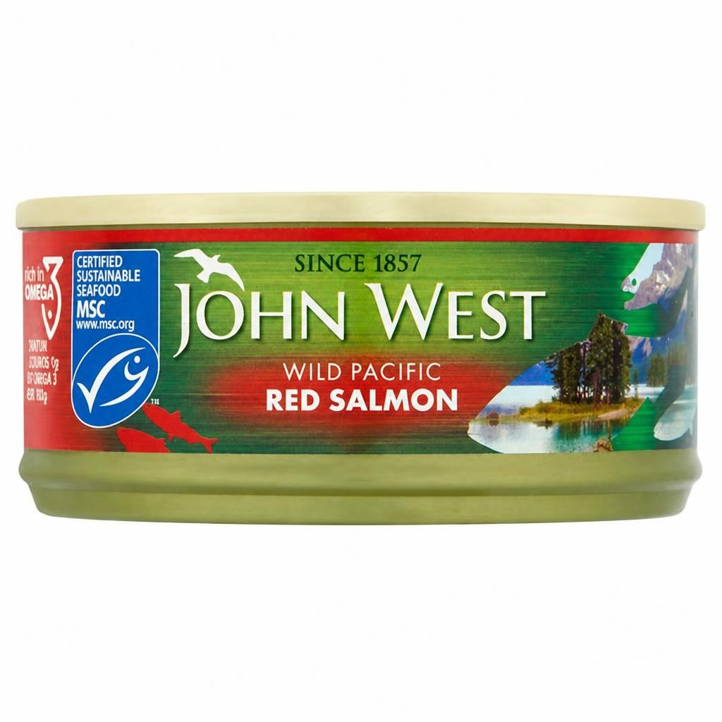 John West Wild Pacific Red Salmon 105g