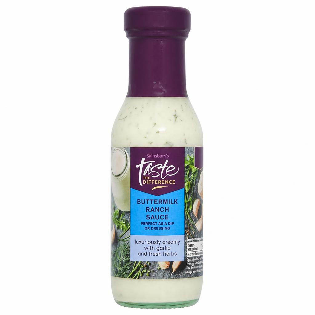 Sainsbury's Buttermilk Ranch Dress, Taste the Difference 250ml
