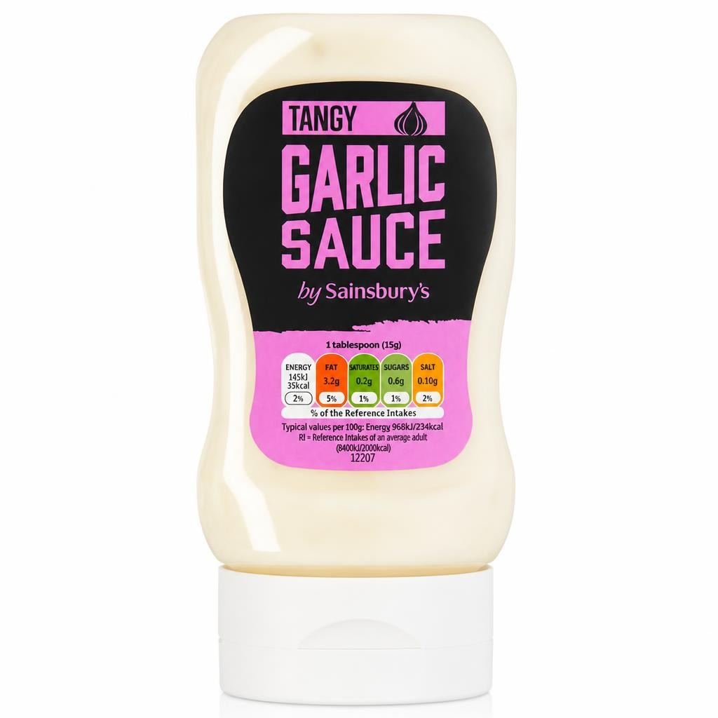 Sainsbury's Creamy Garlic Sauce 285g