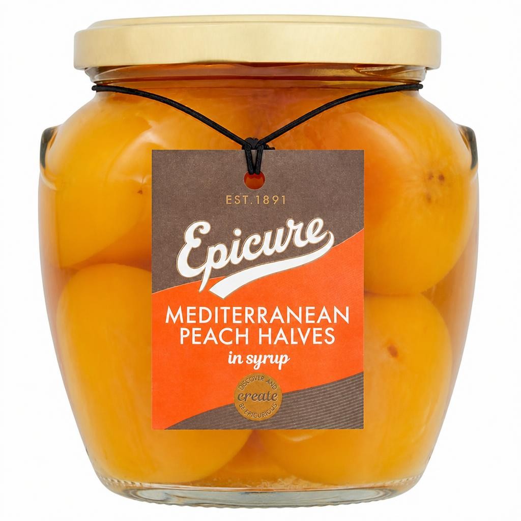 Epicure Mediterranean Peach Halves in Syrup 540g
