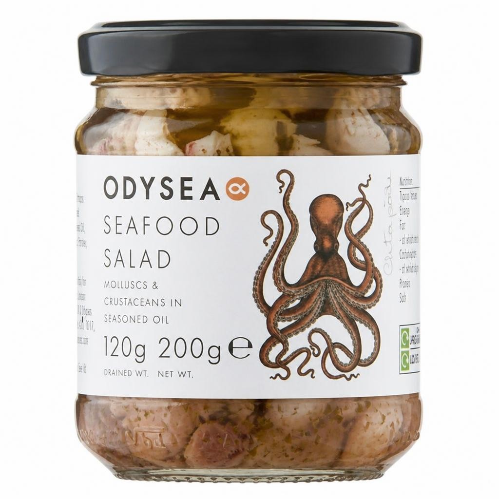 Odysea Seafood Salad 200g (120g*)