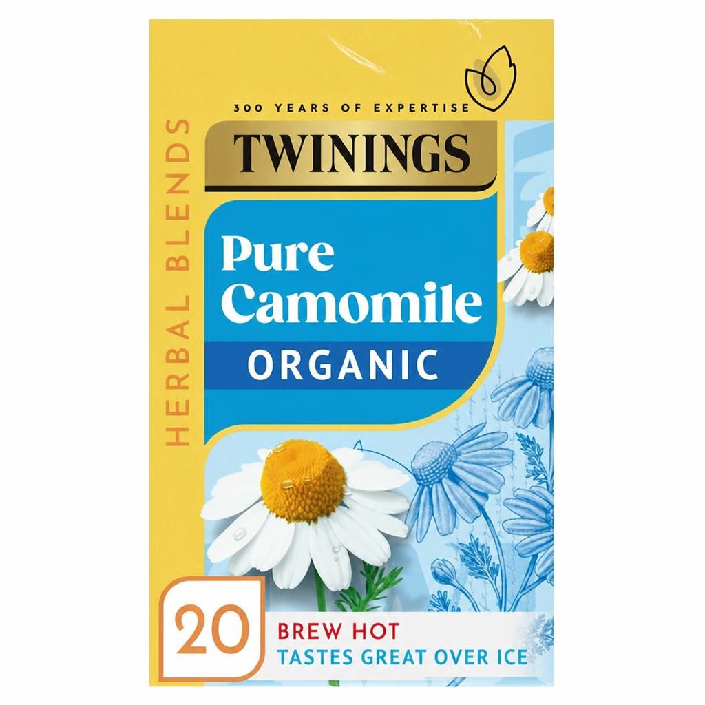 Twinings Organic Pure Camomile Tea Bags 30g x20