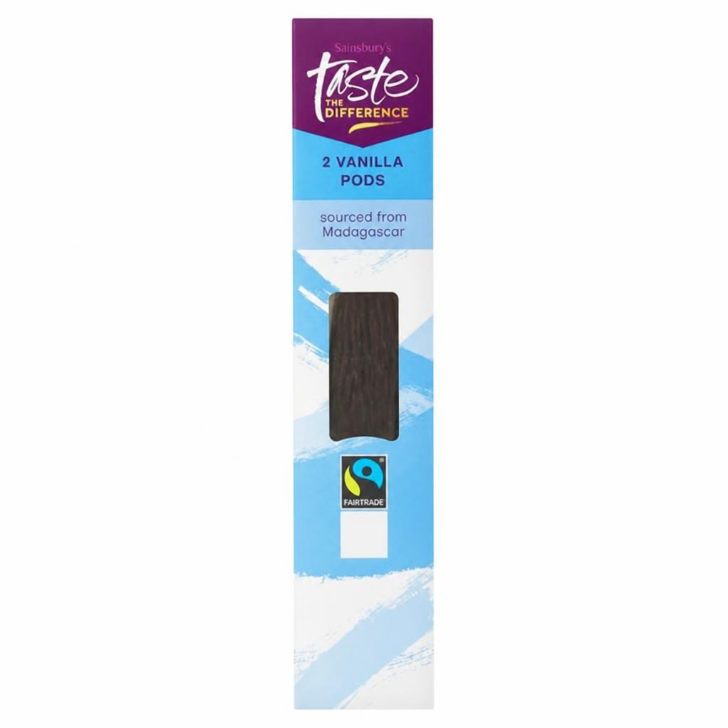 Sainsbury's Taste the Difference 2 Madagascan Fairtrade Vanilla Pods