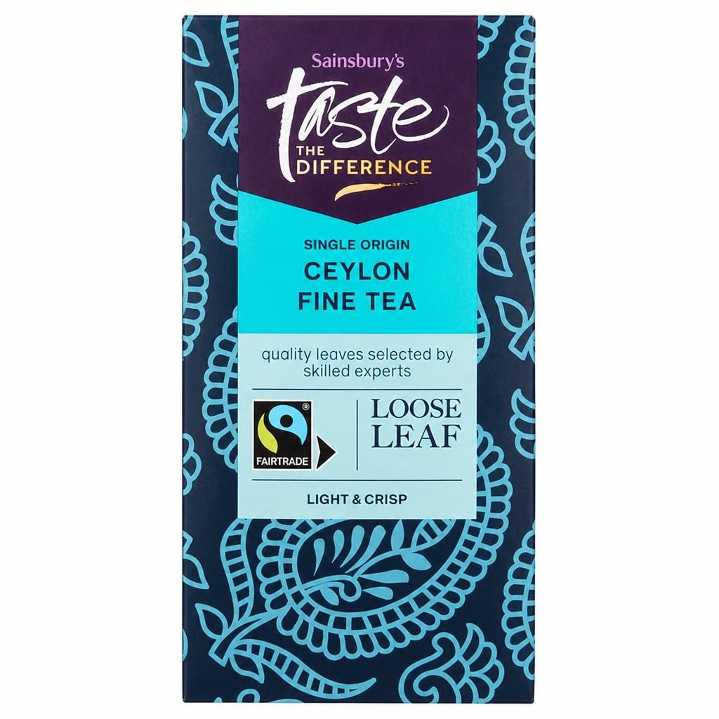 Sainsbury's Ceylon Loose Tea, Taste the Difference 125g