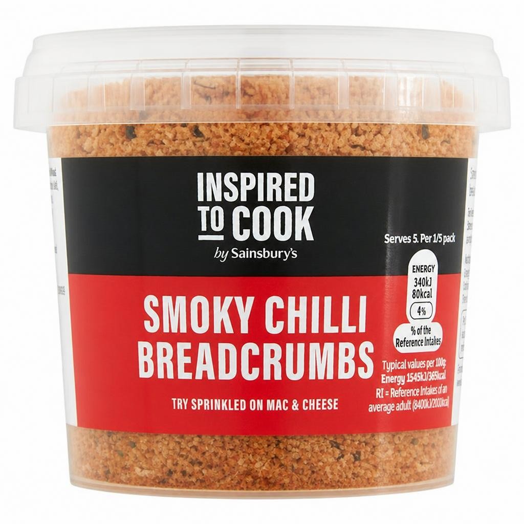 Sainsbury's Smoky Chilli Breadcrumbs, Inspired to Cook 110g