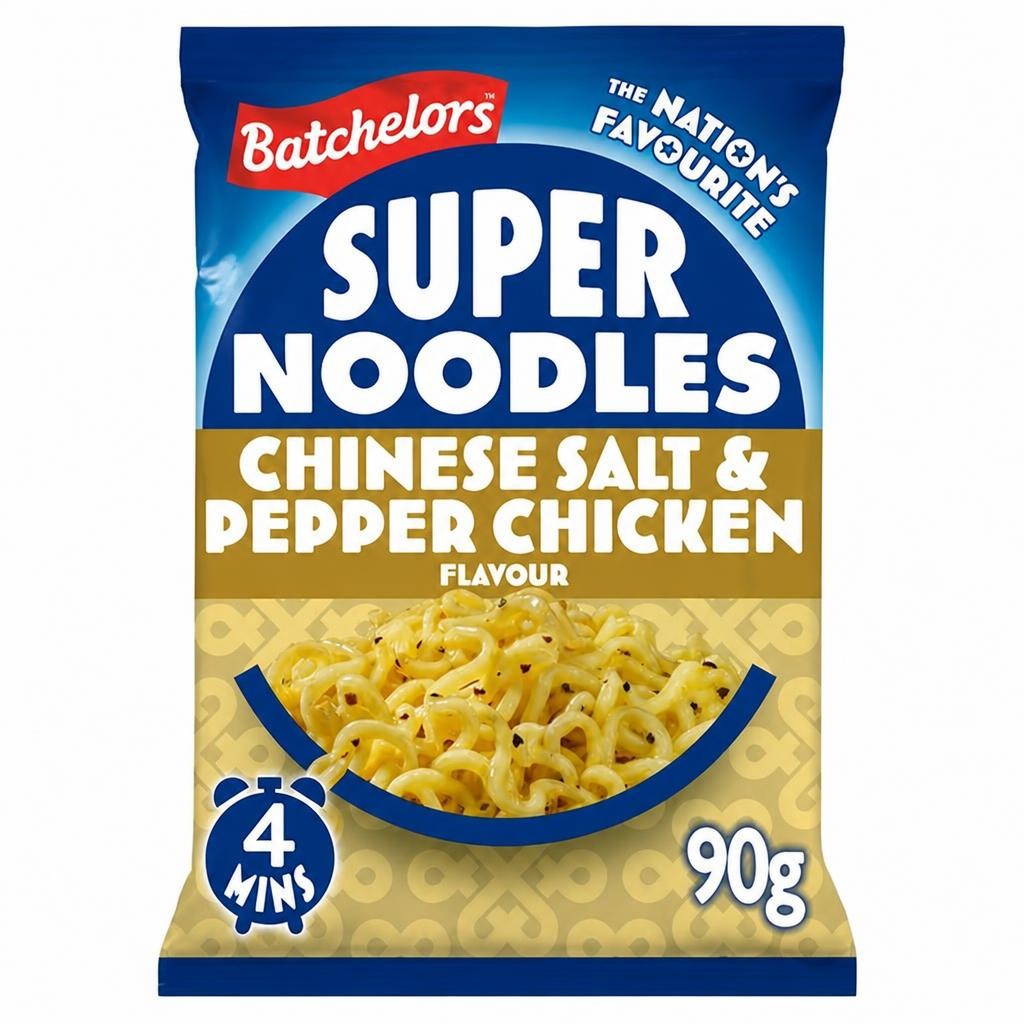 Batchelors Chinese Salt & Pepper Chicken Flavour Super Noodles 90g