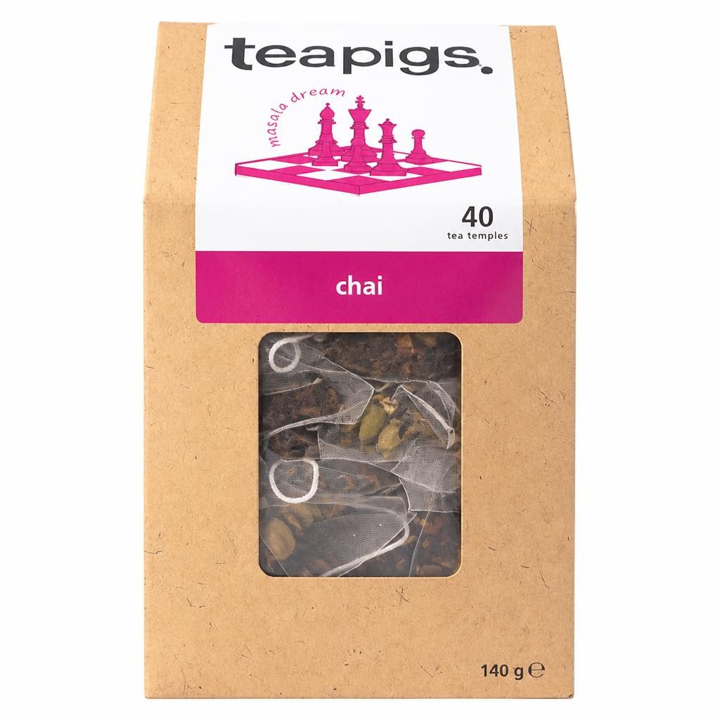 Teapigs Chai Tea Temples 40 x 3.5g