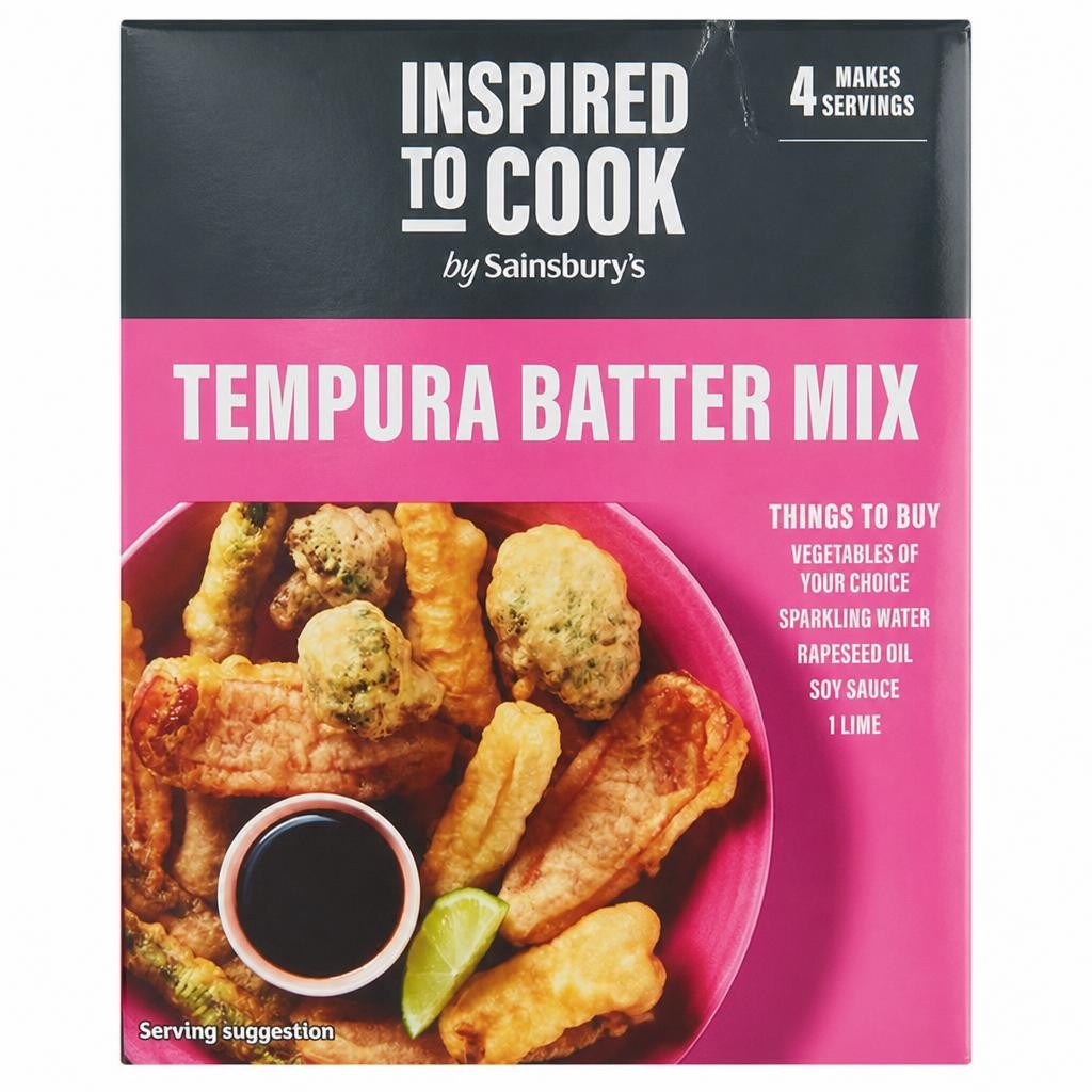 Sainsbury's Tempura Batter Mix, Inspired to Cook 128g
