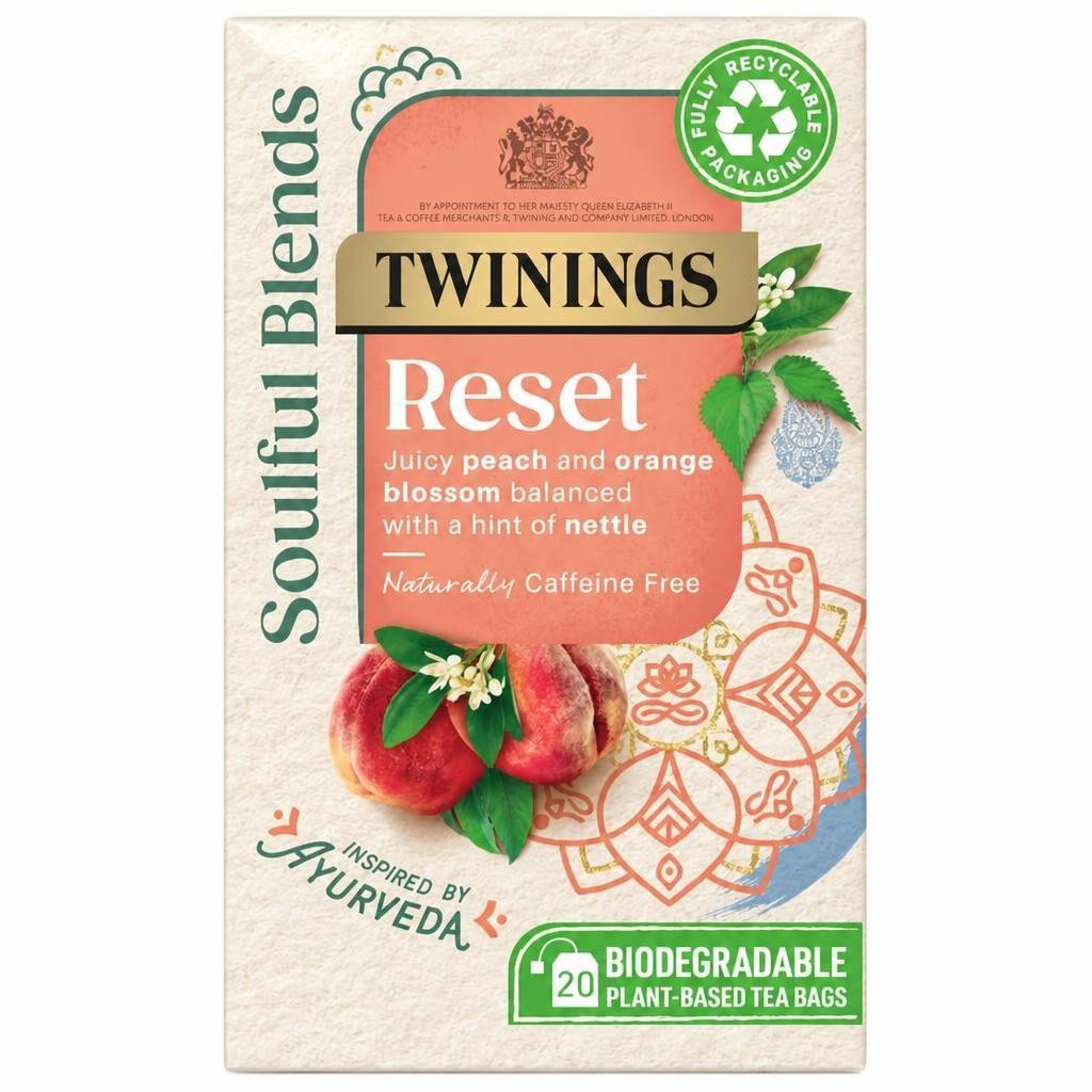 Twinings Soulful Blends Reset 20 Plant-Based Tea Bags 34g