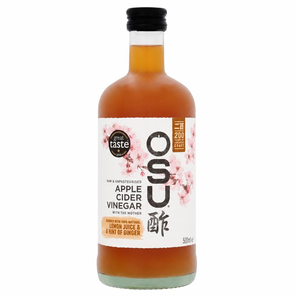 OSU Apple Cider Vinegar with Lemon Juice & a Hint of Ginger 500ml