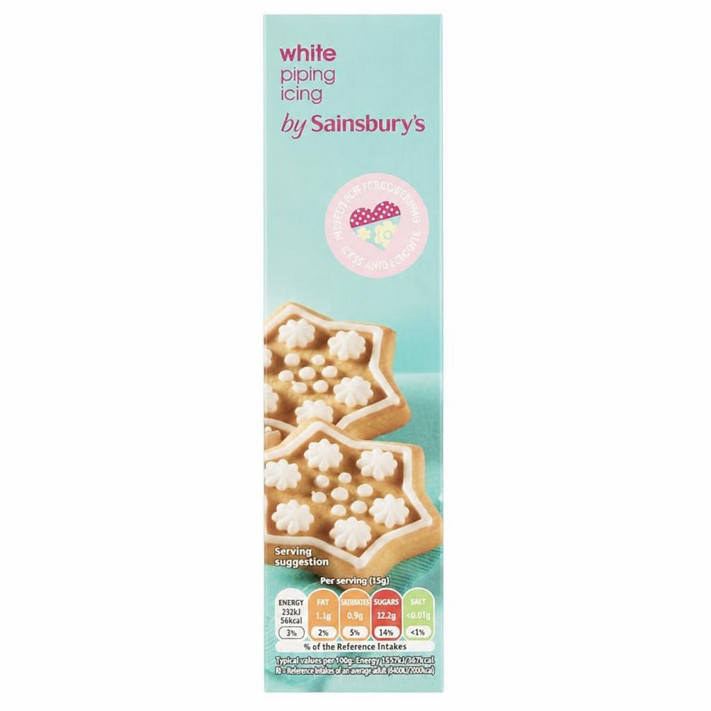 Sainsbury's White Designer Icing 120g