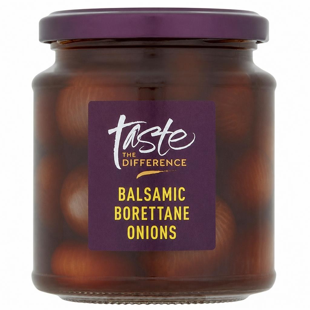 Sainsbury's Balsamic Borettane Onions, Taste the Difference 280g (175g*)