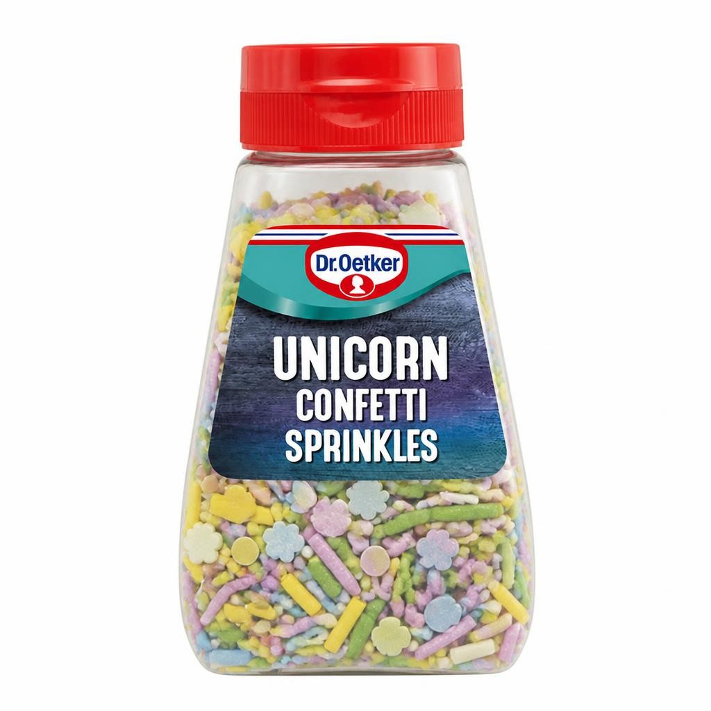 Dr. Oetker Unicorn Confetti Sprinkles 110g