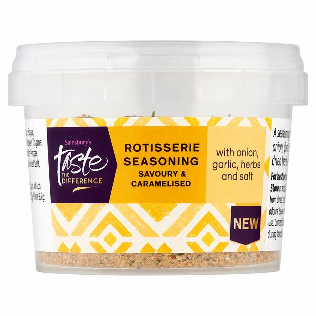 Sainsbury's Savoury & Caramelised Rotisserie Seasoning, Taste the Difference 65g