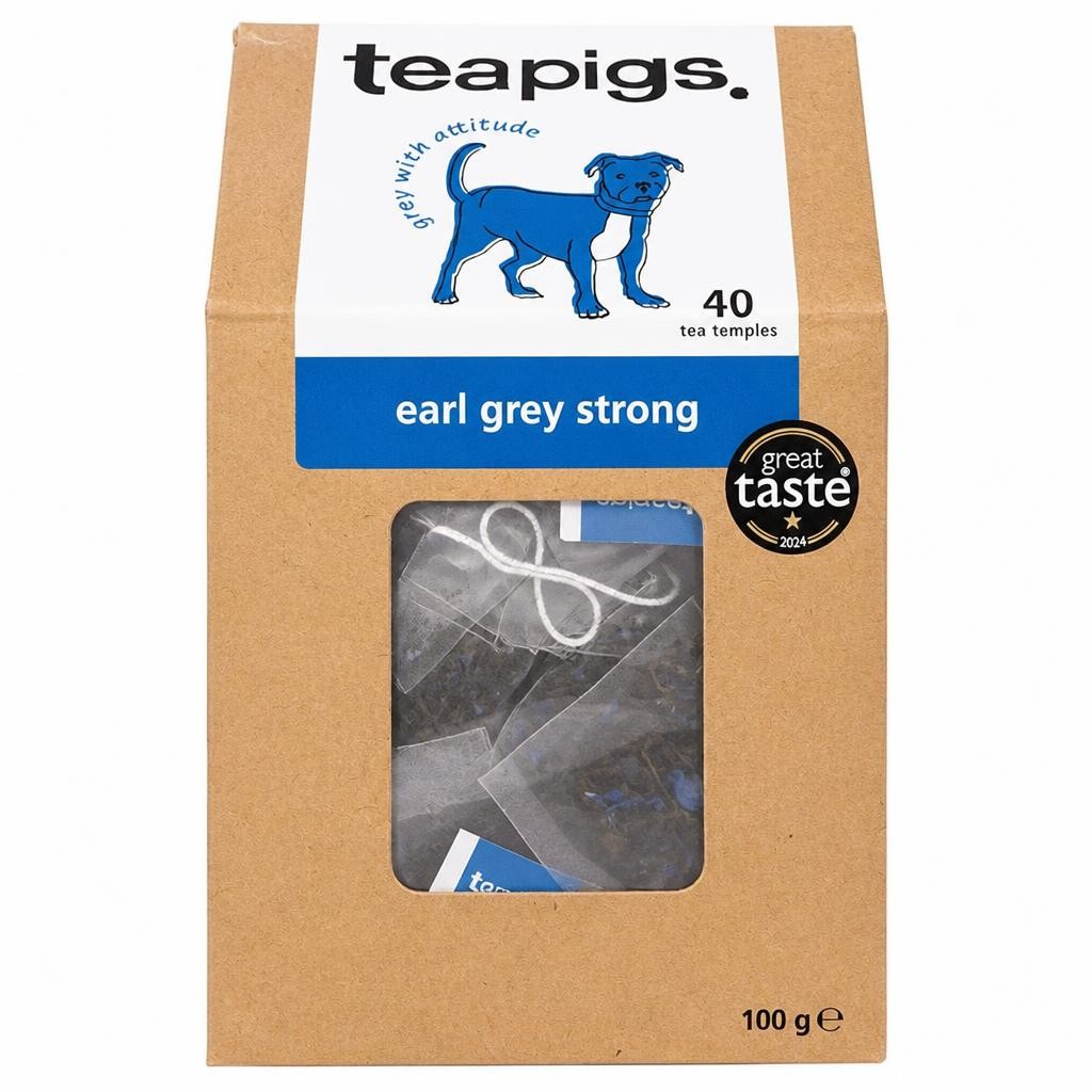Teapigs Earl Grey Strong Tea Temples 40 x 2.5g