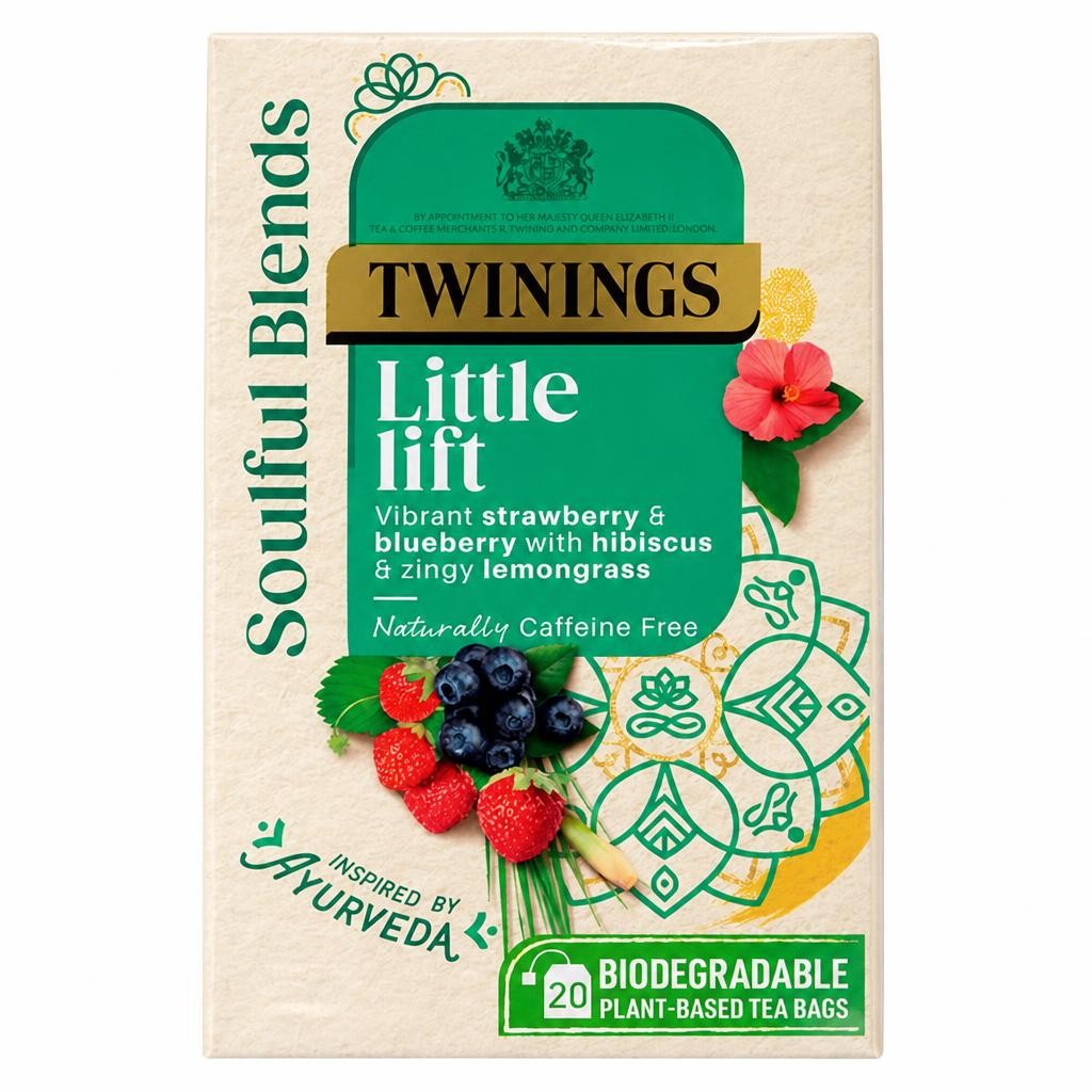 Twinings Soulful Blends Little Lift 20 Plant-Based Tea Bags 36g