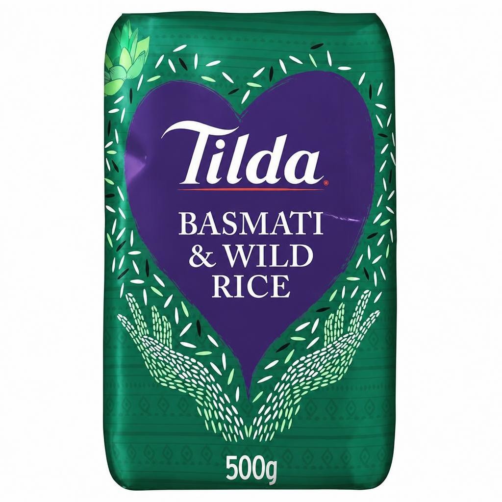 Tilda Basmati & Wild Rice 500g
