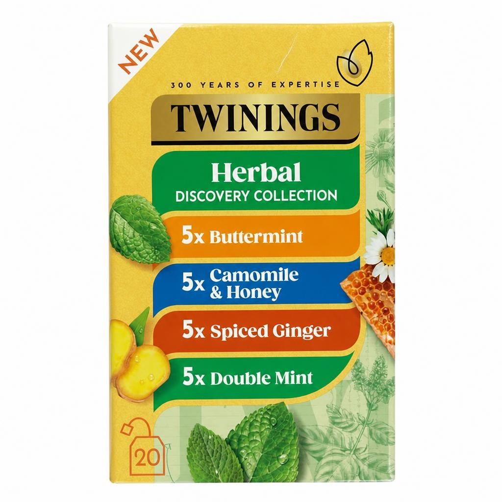 Twinings Herbal Discovery Collection Tea Bags x20 36.25g
