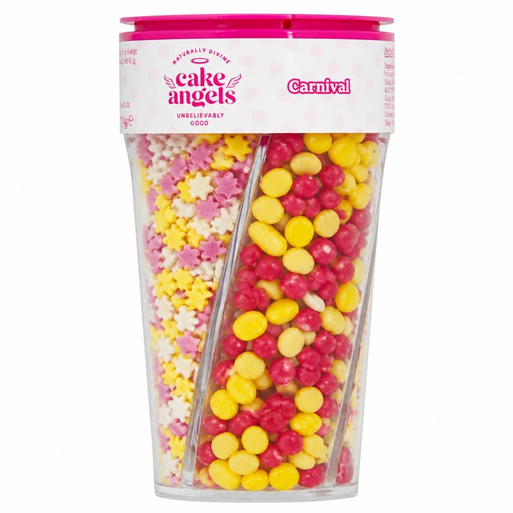 Cake Angels Carnival Sugar Sprinkles 114g
