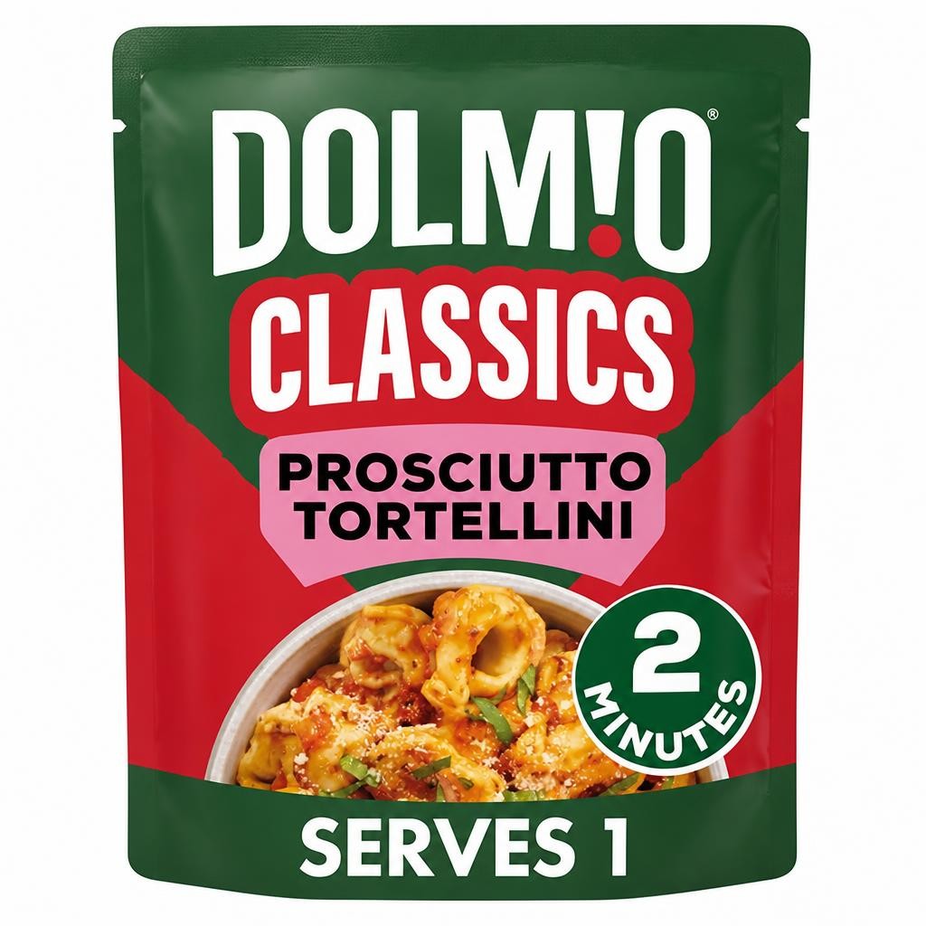 Dolmio Classics Prosciutto Tortellini Pasta Ready Meal 250g