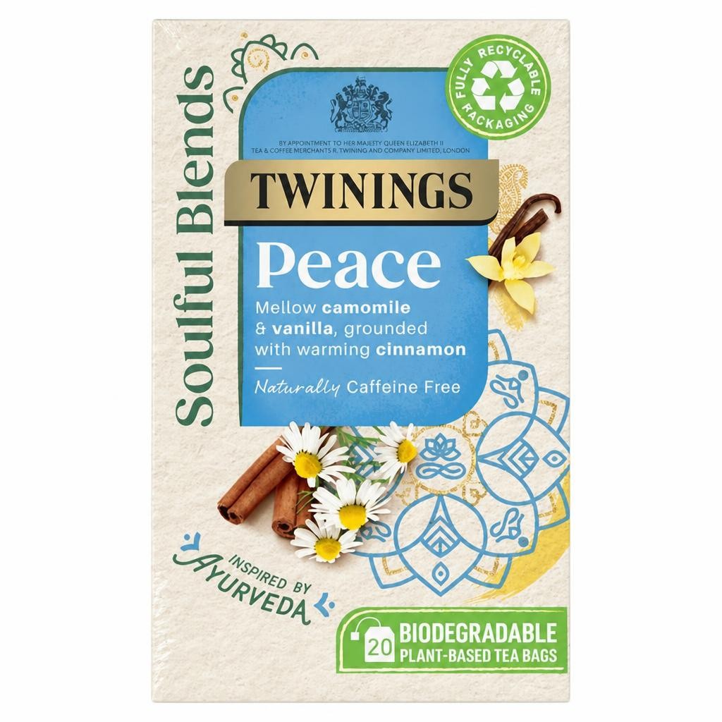 Twinings Soulful Blends Peace 20 Plant-Based Tea Bags 40g