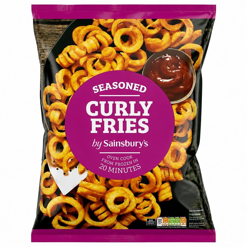Sainsbury's Seasoned Curly Fries 700g