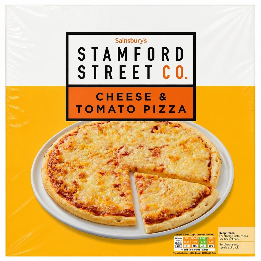 Stamford Street Co. 306g Cheese & Tomato Pizza