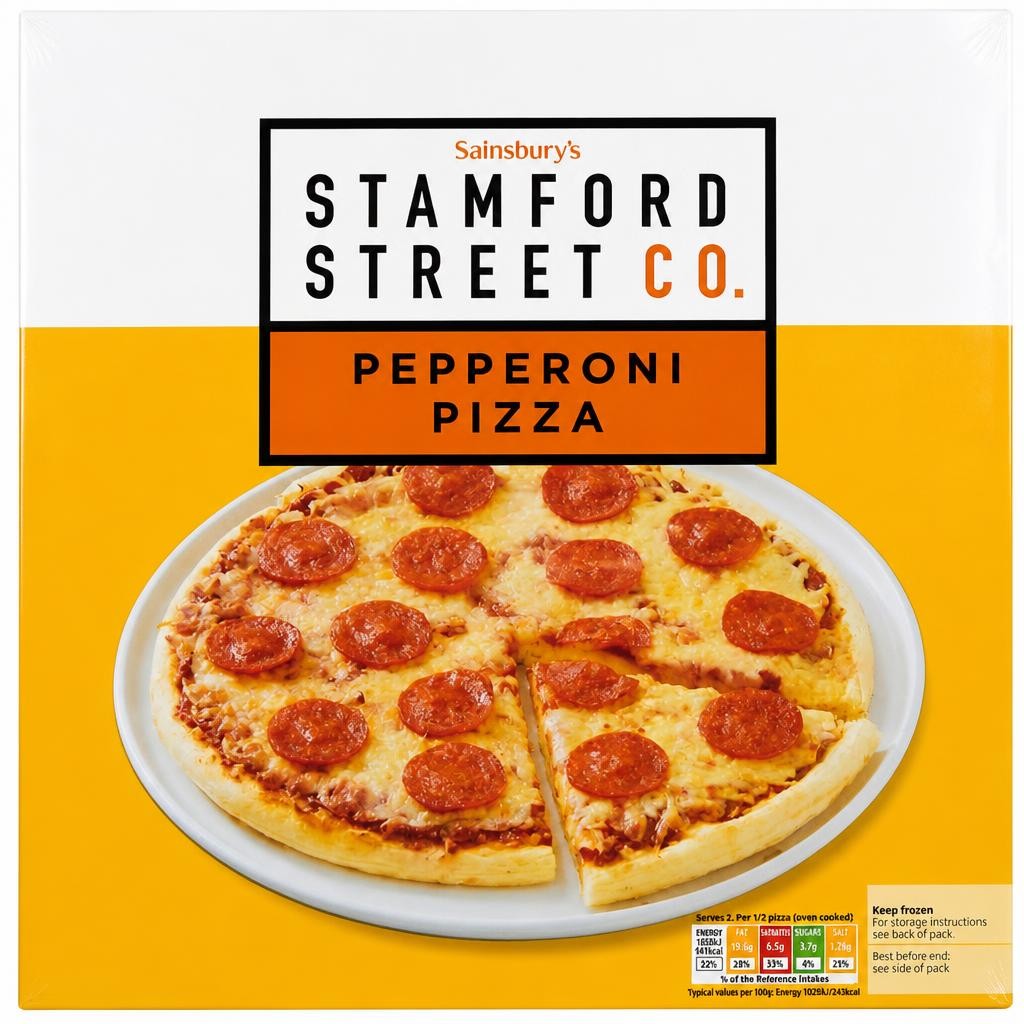 Stamford Street Co. 305g Pepperoni Pizza