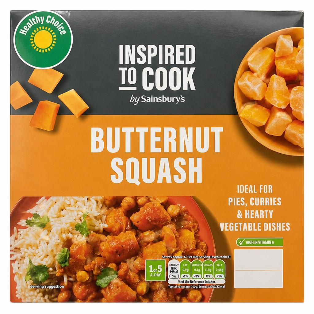 Sainsbury's Butternut Squash Chunks 500g