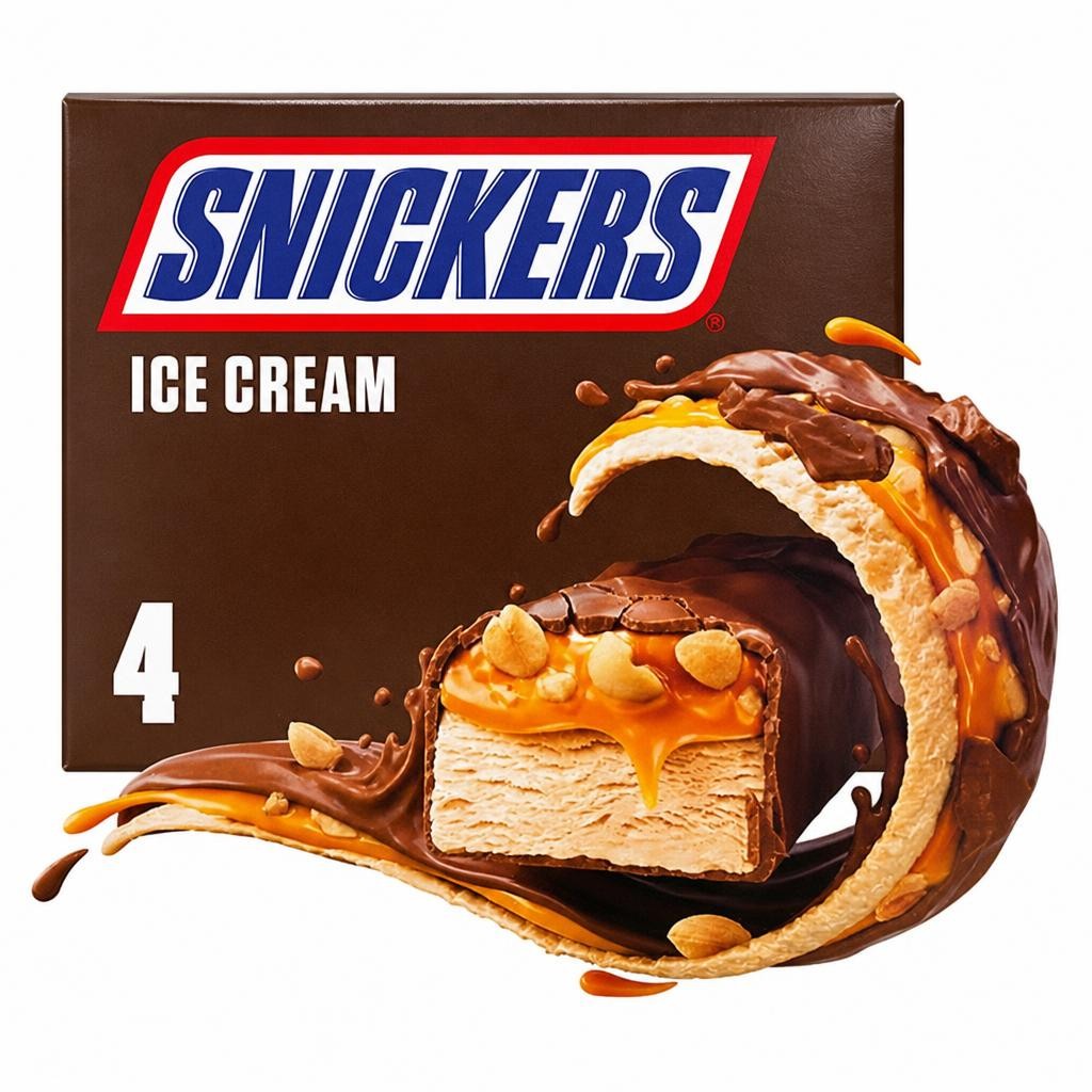 Snickers Ice Cream 4x53ml