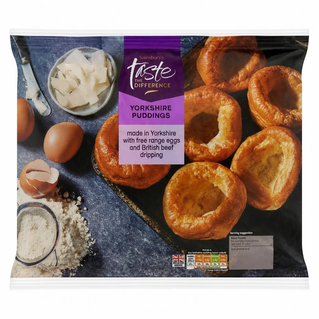 Sainsbury's Yorkshire Puddings, Taste the Difference 252g