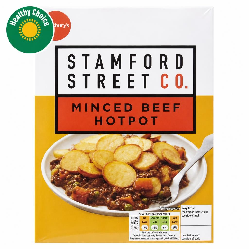 Stamford Street Co. Minced Beef Hotpot Ready Meal For 1 400g