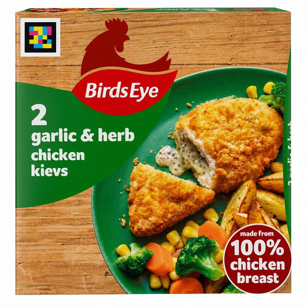 Birds Eye Garlic & Herb Chicken Kievs x2 204g